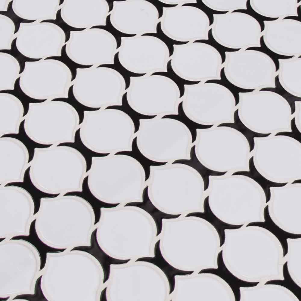 MSI Teardrop Tuxe Glossy Porcelain Mosaic Tile