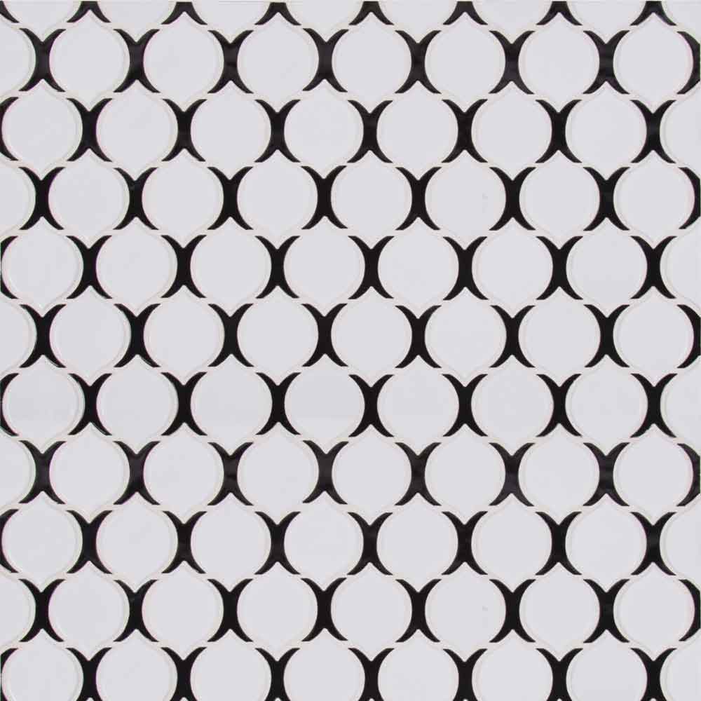 MSI Teardrop Tuxe Glossy Porcelain Mosaic Tile