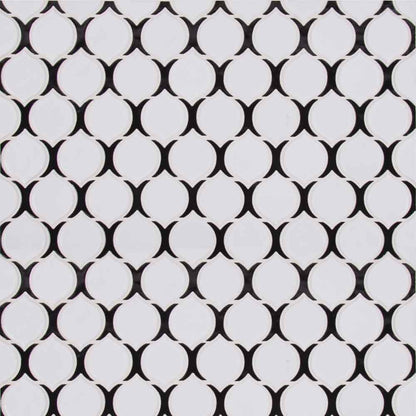 MSI Teardrop Tuxe Glossy Porcelain Mosaic Tile