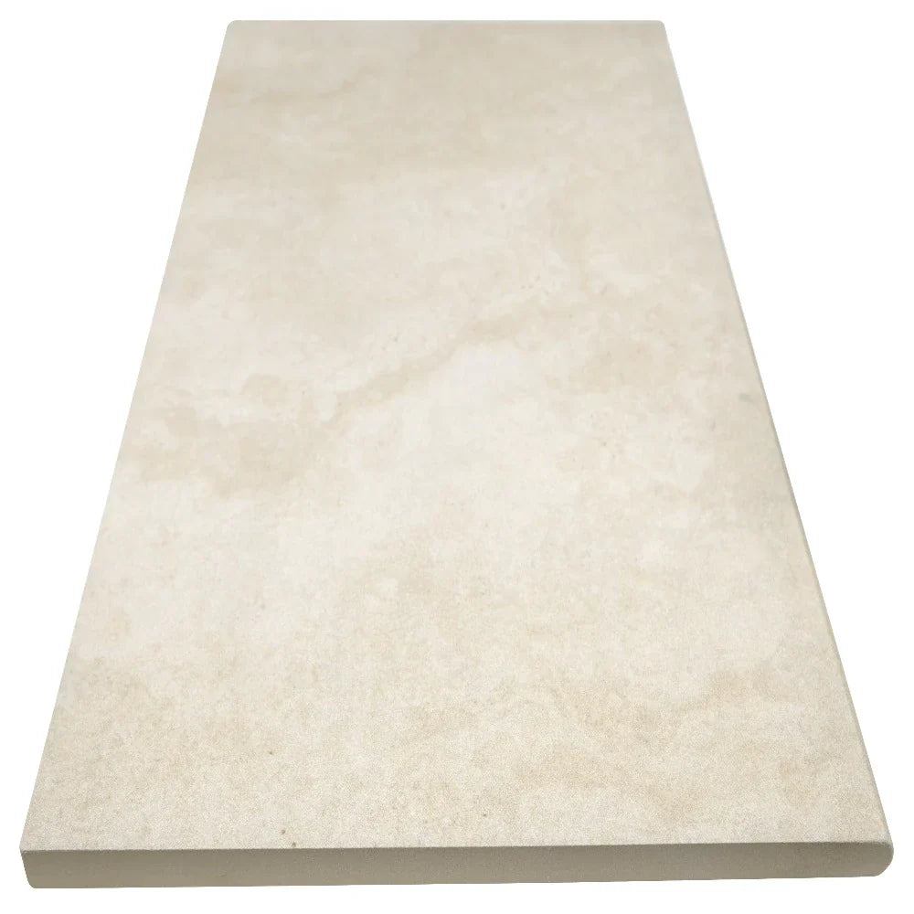 MSI Tierra Ivory 13"x24" Matte Beige Porcelain Pool Coping