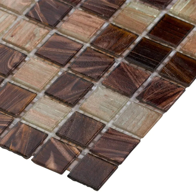 MSI Treasure Trail Iridescent Glass Mosaic Tile 12"x12"
