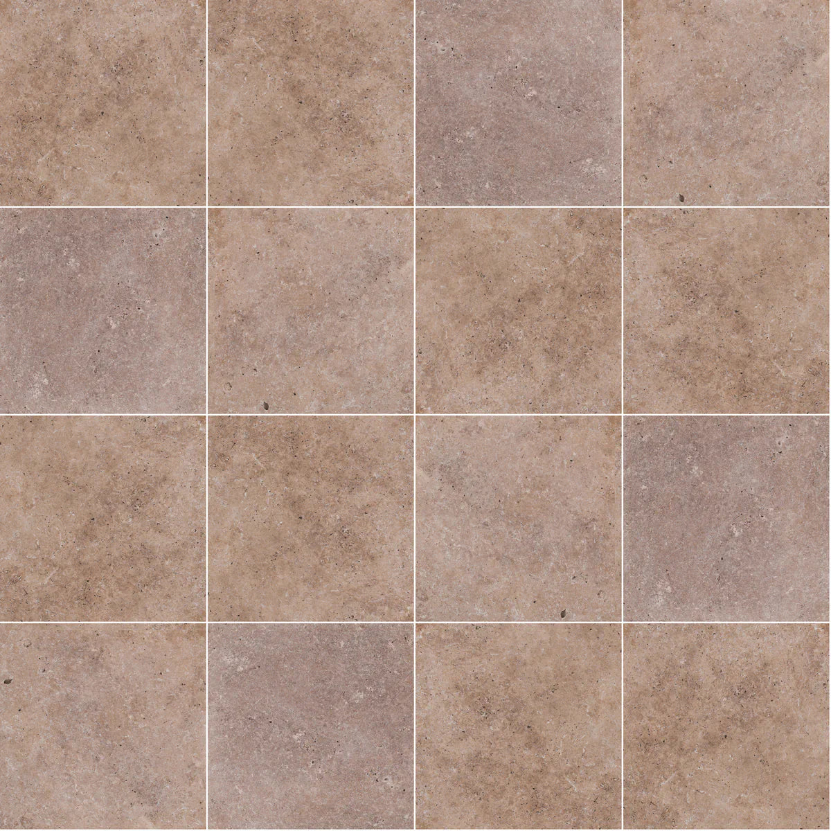 MSI Tuscany Walnut Tumbled Travertine Paver - 24"x24"