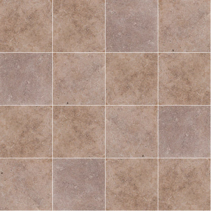 MSI Tuscany Walnut Tumbled Travertine Paver - 24"x24"