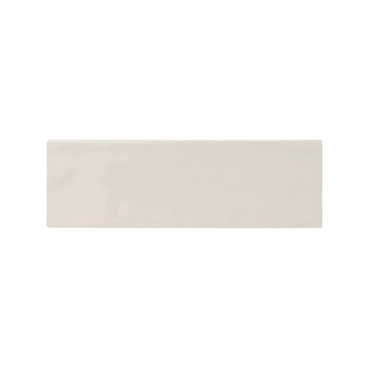 MSI Urbano Crema Glossy Ceramic Bullnose Tile 4"x12"