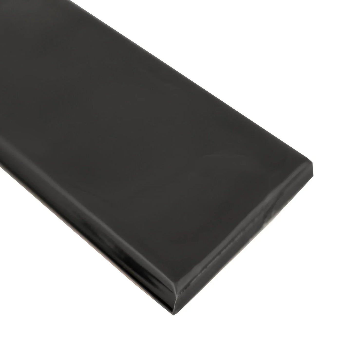 MSI Urbano Ink Glossy Ceramic Bullnose Tile 4"x12"