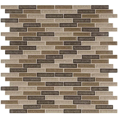 MSI Venetian Cafe Glass Mosaic Tile 12"x12"