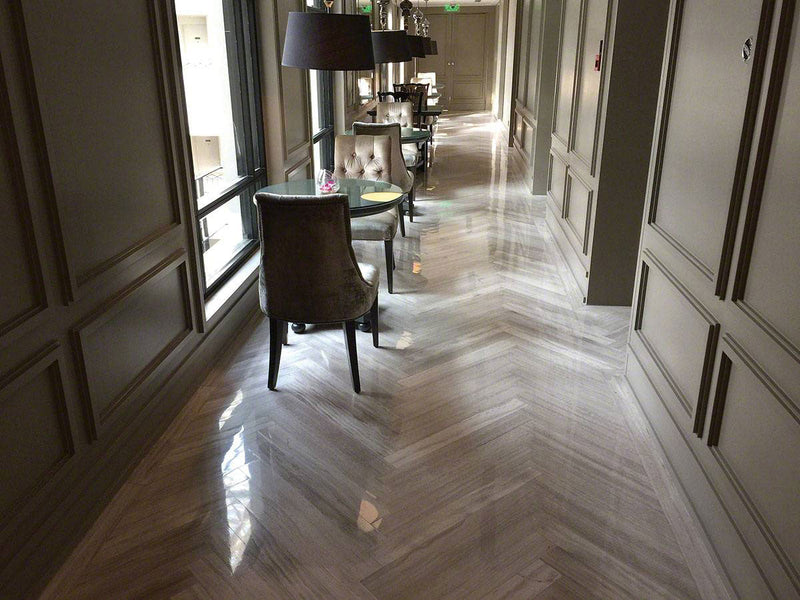 MSI White oak honed marble floor and wall tile TWHTOAK6240.38H roomscene 2