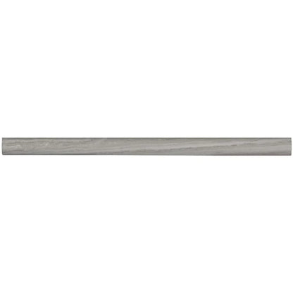 MSI White oak pencil molding 0.75x12 honed marble wall tile SMOT PENCIL WHTOAK top view.