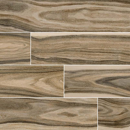 MSI Dellano Deep Bark Porcelain Wall and Floor Tile