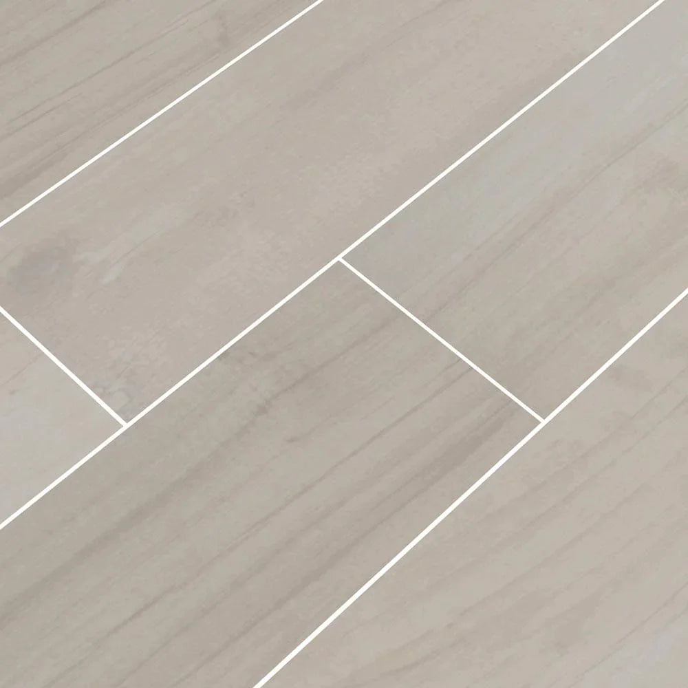 MSI Bianco Porcelain Wall and Floor Wood Look Tile 6"x36" - Palmetto Collection