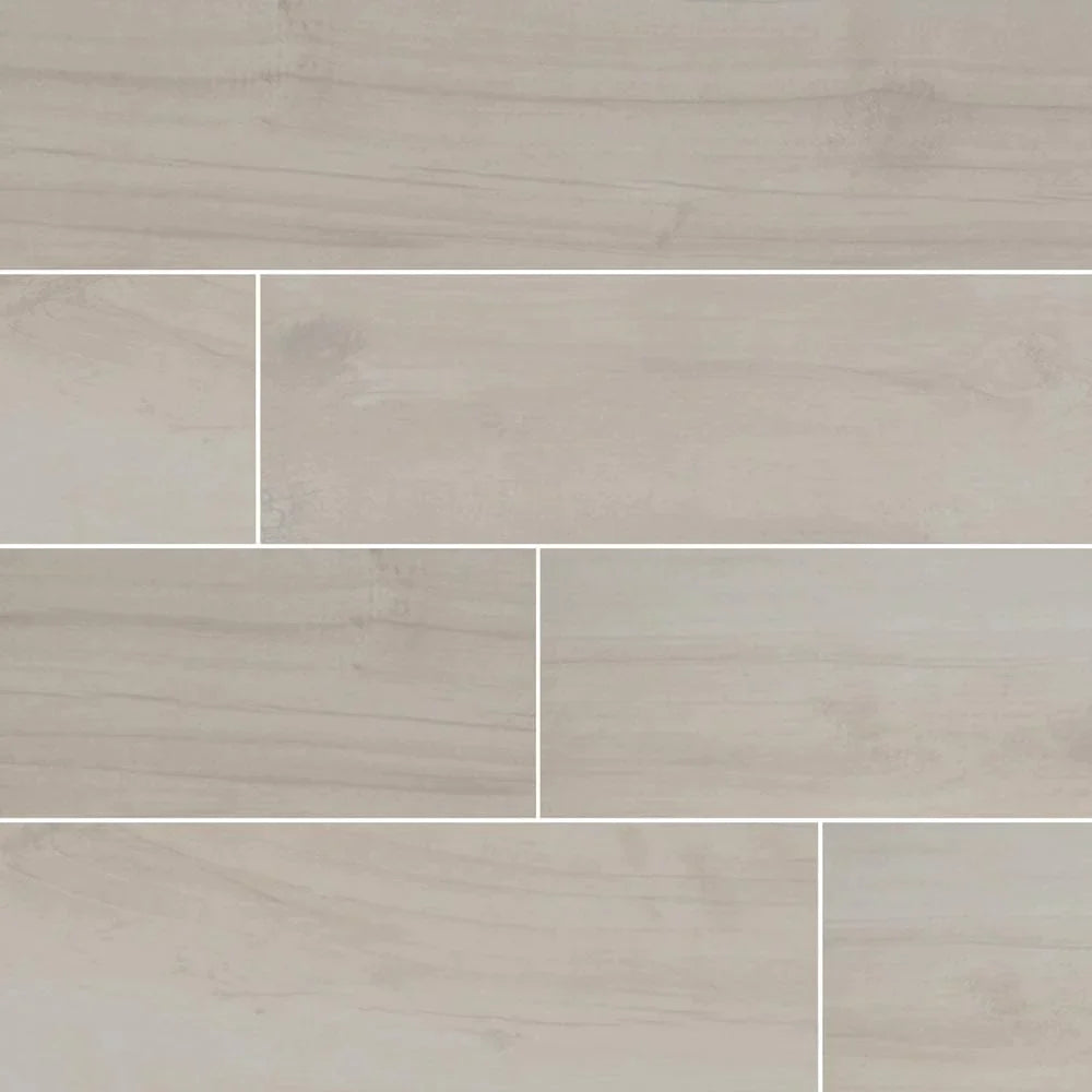 MSI Bianco Porcelain Wall and Floor Wood Look Tile 6"x36" - Palmetto Collection