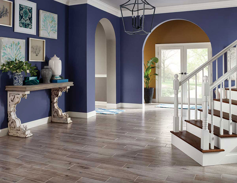 MSI Fog Porcelain Wall and Floor Wood Look Tile 6"x36" - Palmetto Collection