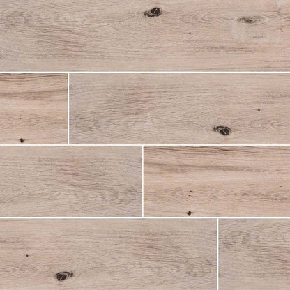 MSI Fog Porcelain Wall and Floor Wood Look Tile 6"x36" - Palmetto Collection