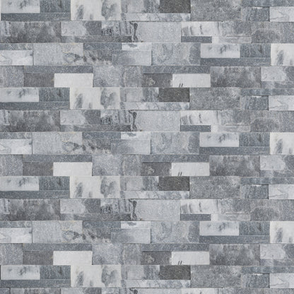 MSI XL Rockmount Alaska Gray Splitface Ledger Panel Marble Wall Tile 9"x24"