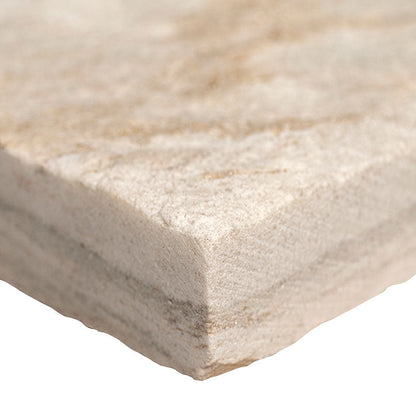MSI XL Rockmount Royal White Splitface Ledger Panel Quartzite Wall Tile 9"x24"