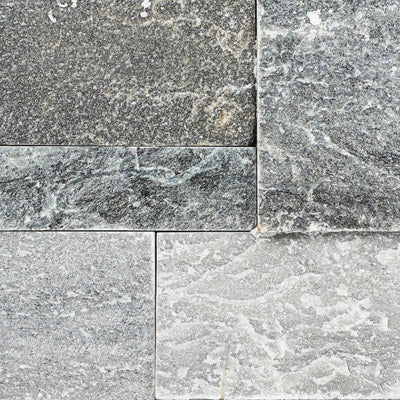 MSI XL Rockmount Sierra Blue Splitface Ledger Panel Quartzite Wall Tile 9"x24"