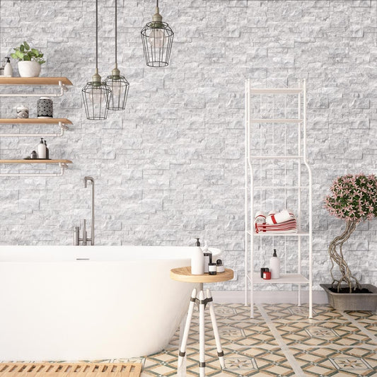 MSI-arabescato-carrara-splitface-ledger-panel-6X24-natural-marble-wall-tile-LPNLMARACAR624-1