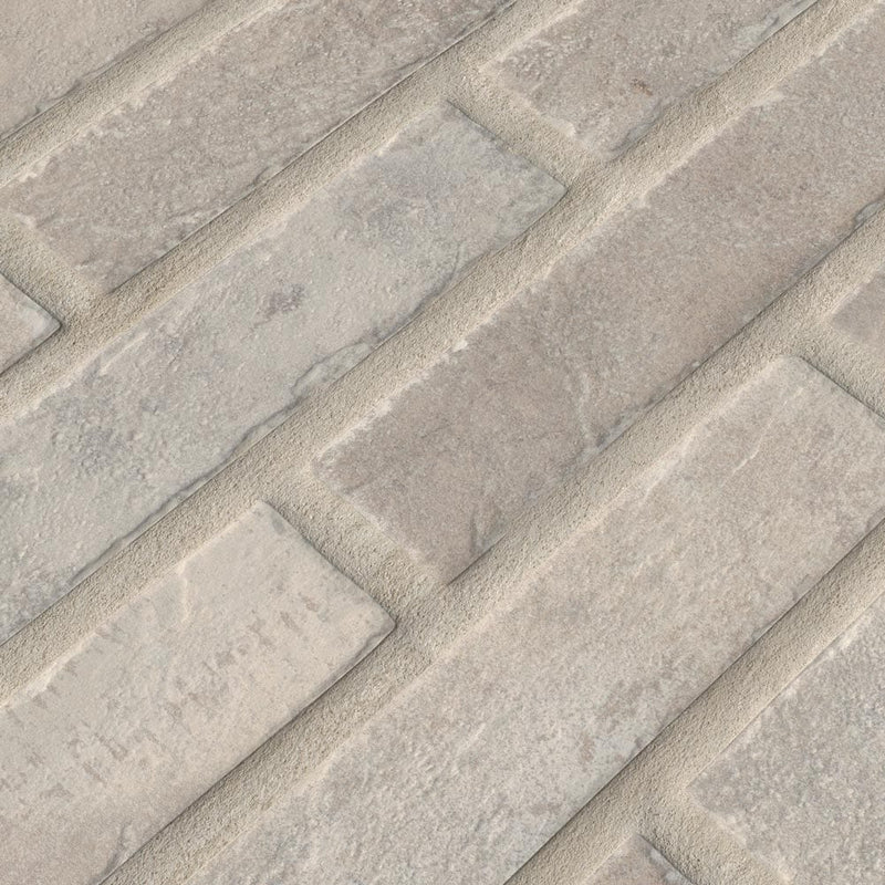 MSI Brickstone Ivory Brick Porcelain Wall and Floor Tile