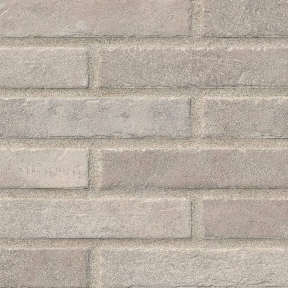 MSI Brickstone Ivory Brick Porcelain Wall and Floor Tile