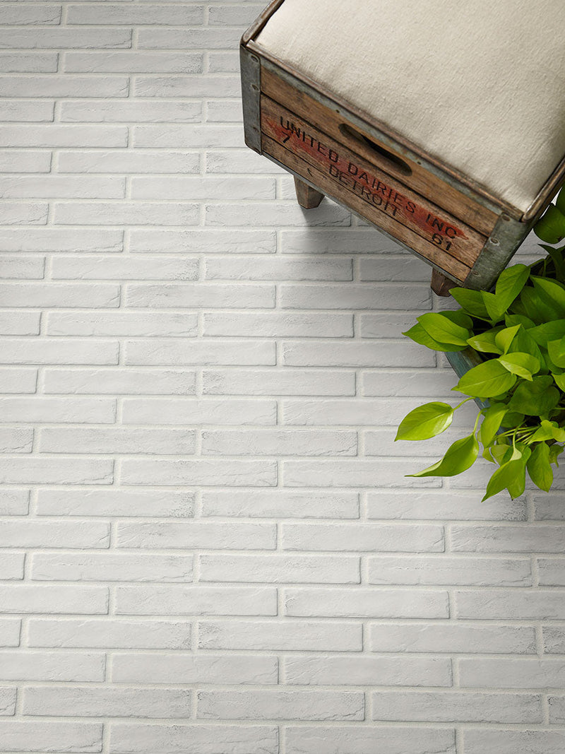 MSI Brickstone White Brick Porcelain Wall and Floor Tile