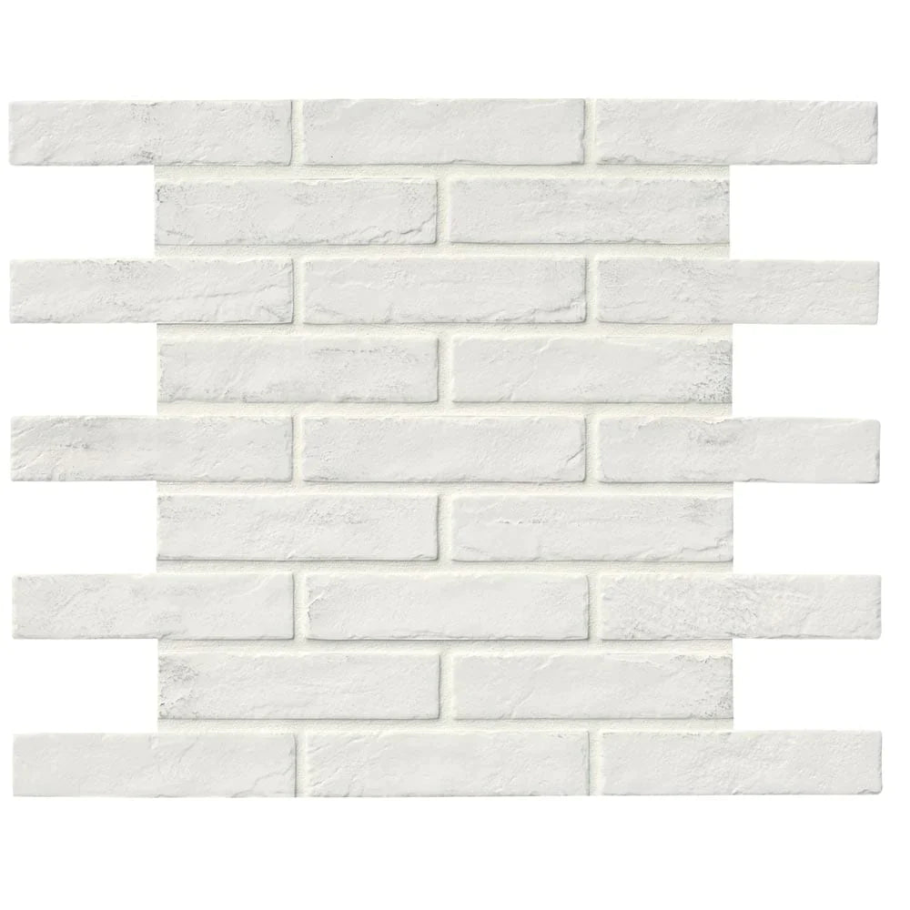 MSI Brickstone White Brick Porcelain Wall and Floor Tile