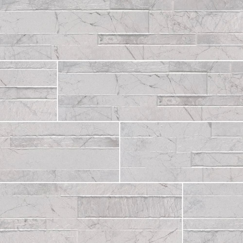 MSI carrara white ledger panel matte porcelain wall tile NCARWHI6X24 1.