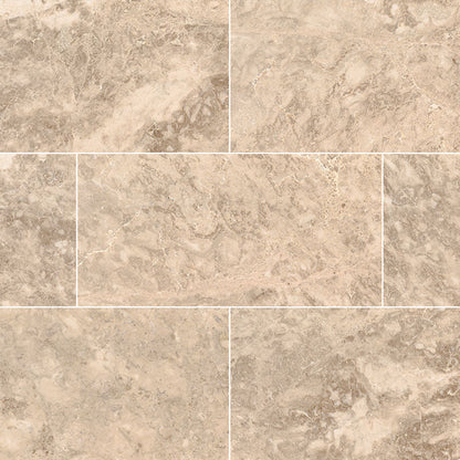 MSI Crema Cappuccino Polished Marble Wall and Floor Tile 12"x24"