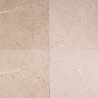 MSI Crema Marfil Classic Marble Wall and Floor Tile 18"x18"