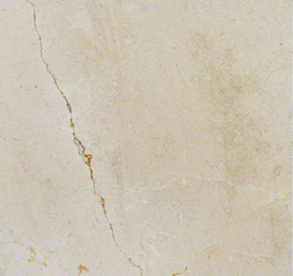 MSI crema marfil select polished 24x24 marble wall and floor tile TCREMAR242450SL top view