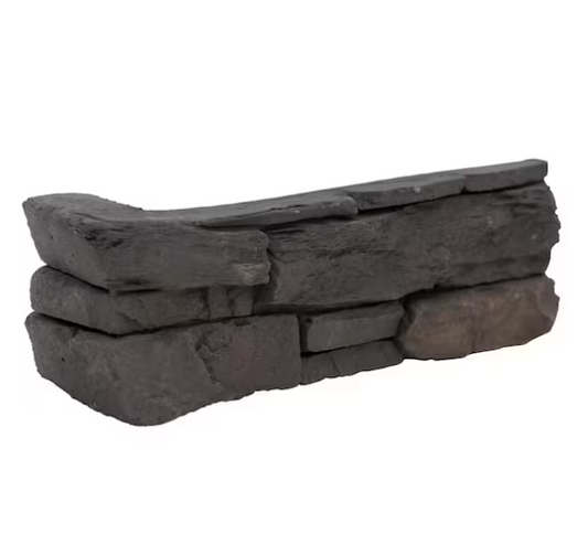 MSI denali anthracite terrado stacked stone concrete natural stone corner LPNLEDENANT4CO