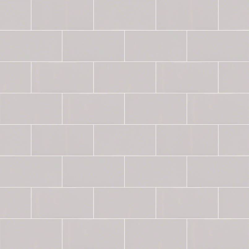 MSI Gray Glossy Ceramic Subway Tile - Domino Collection