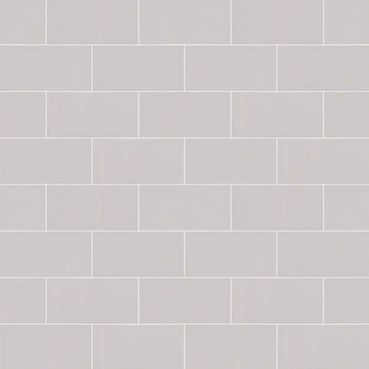 MSI Gray Glossy Ceramic Subway Tile - Domino Collection