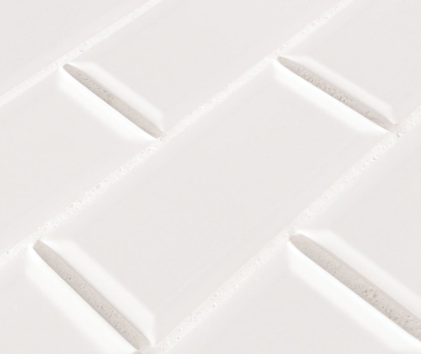 MSI White Porcelain Mosaic Subway Tile - Domino Collection