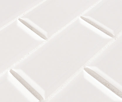 MSI White Porcelain Mosaic Subway Tile - Domino Collection