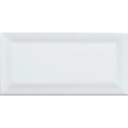 MSI White Glossy Ceramic Subway Tile - Domino Collection