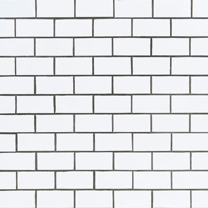 MSI White Porcelain Mosaic Subway Tile - Domino Collection