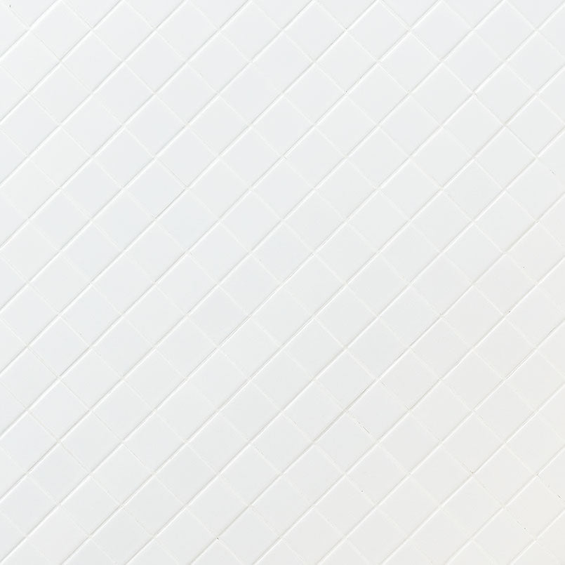 MSI White 2"x2" Porcelain Mosaic Tile - Domino Collection