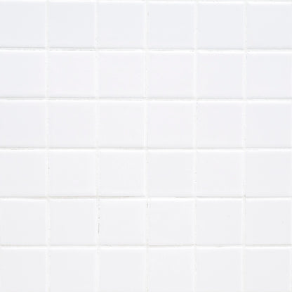 MSI White 2"x2" Porcelain Mosaic Tile - Domino Collection