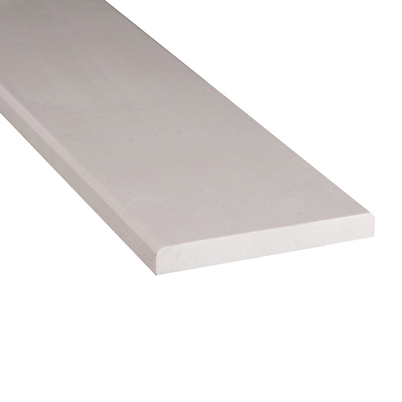 MSI White Engineered Marble Polished Beveled Threshold