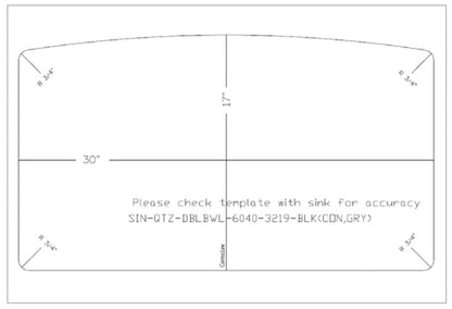 MSI grey quartz asymetric doublebowl sink SIN QTZ DBLBWL 6040 3219 GRY draw