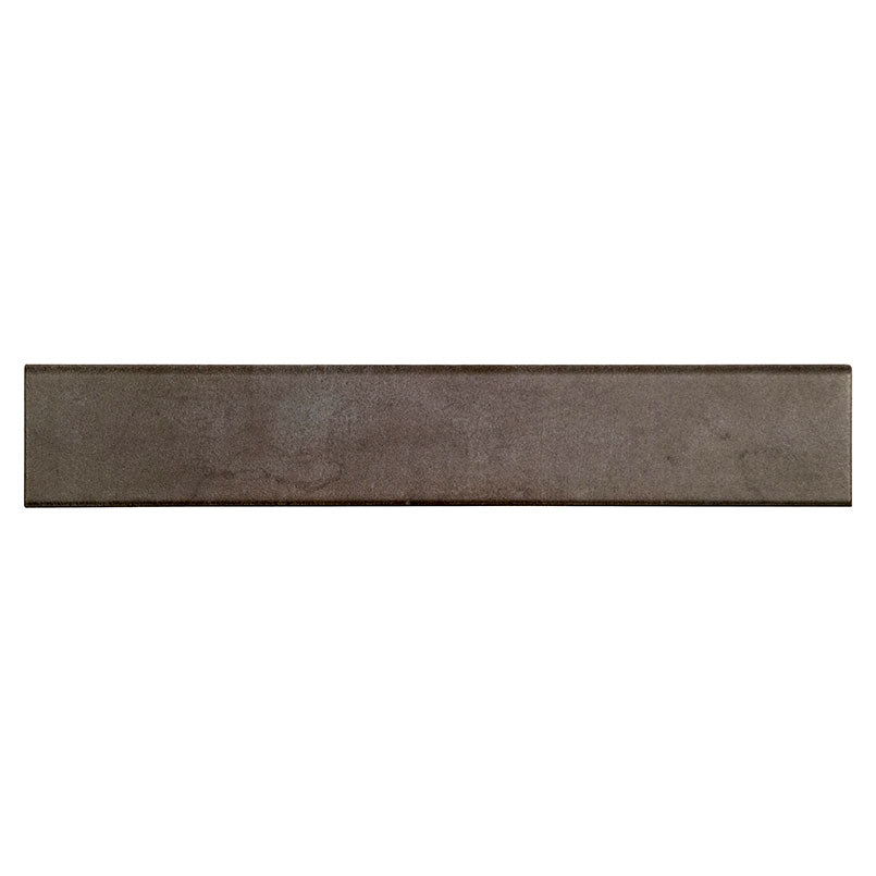 MSI Oxide Iron Porcelain Bullnose 3"x18"