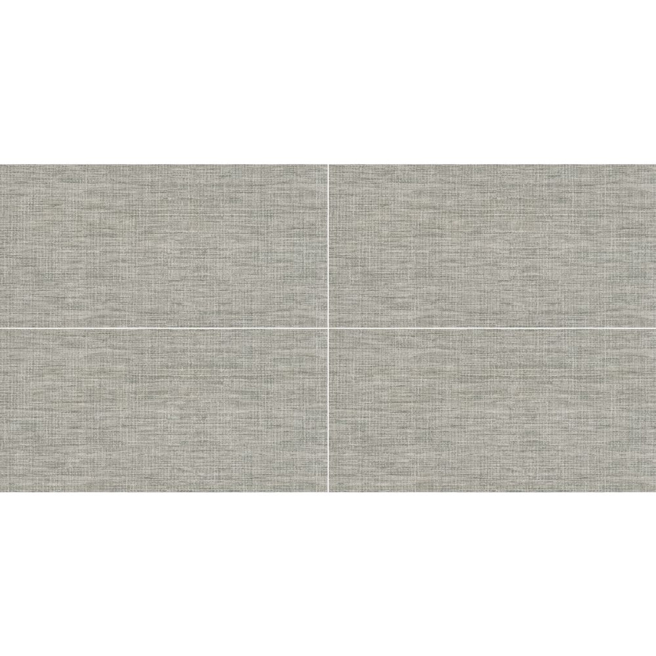 MSI Lineart Grey Matte Porcelain Wall and Floor Tile 12"x24" - Tektile Collection