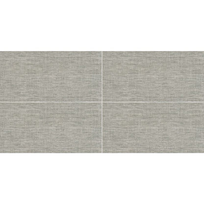 MSI Lineart Grey Matte Porcelain Wall and Floor Tile 12"x24" - Tektile Collection