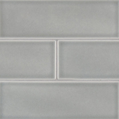 MSI Morning Fog Glazed Handcrafted Ceramic Subway Tile 4"x12"