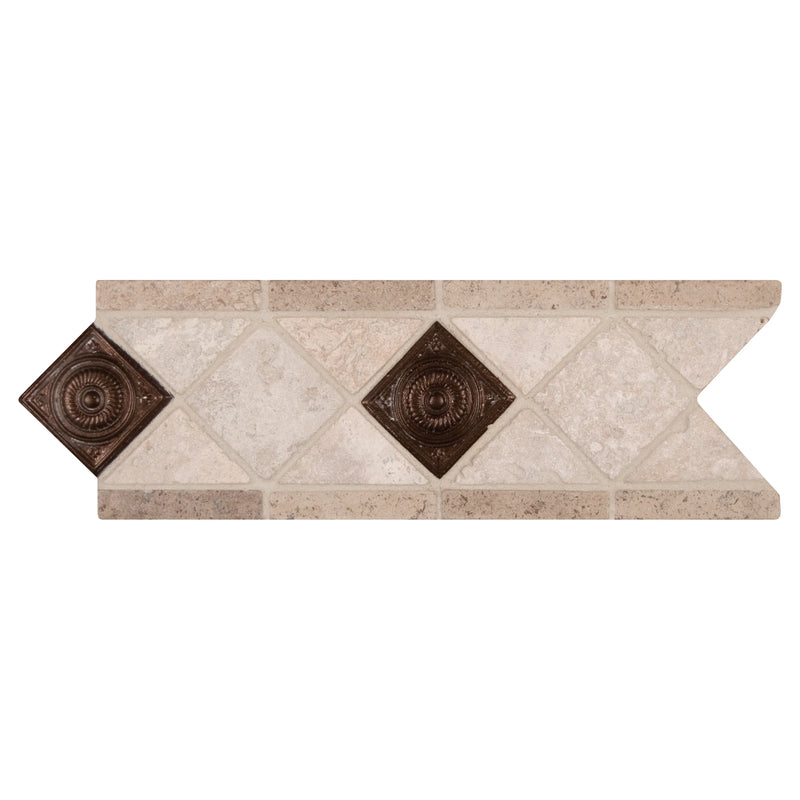 MSI noche chiaro copper scudo tumbled metal stone wall tile 4x12 THDW3 BOR CHCOSC4X12T_r