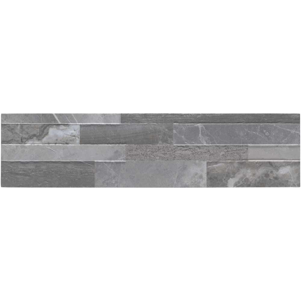 MSI palisade grey ledger panel matte porcelain wall tile 6x24 NPALGRE6X24