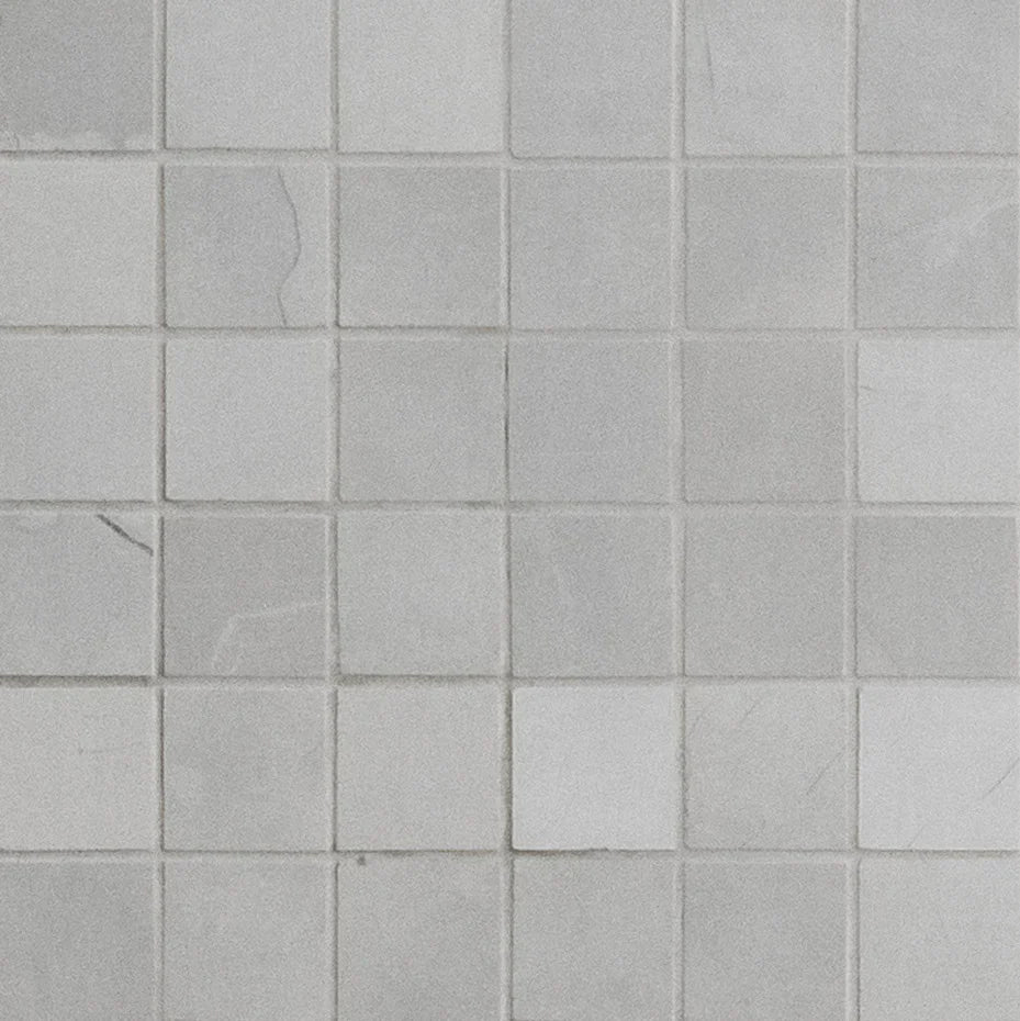 MSI Sande Grey Matte Porcelain Mosaic Wall and Floor Tile 2"x2"