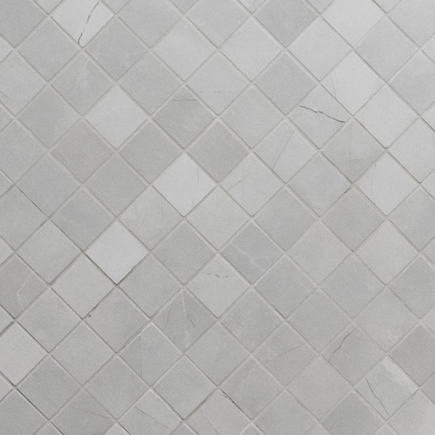 MSI Sande Grey Matte Porcelain Mosaic Wall and Floor Tile 2"x2"