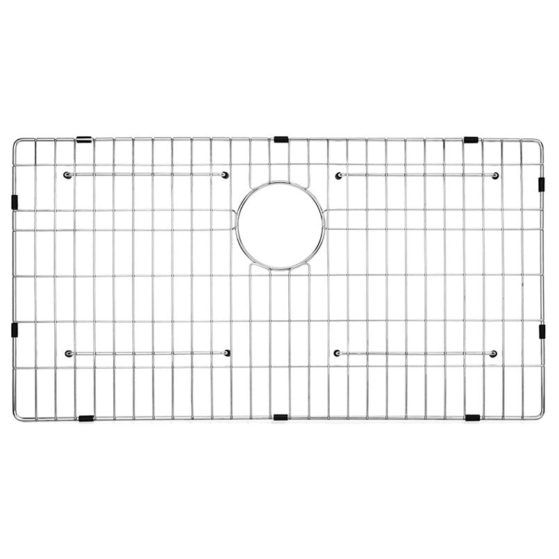 MSI singlebowl hand crafted stainless steel farmhouse sink SIN 16 SINBWL WEL 3321FSAF grid