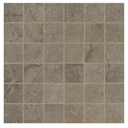 MSI Soreno Taupe Matte Porcelain Mosaic Wall and Floor Tile 2"x2"